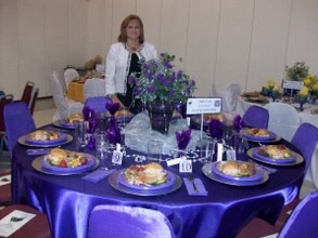 Table #12 Purple Passion - Donna Moore